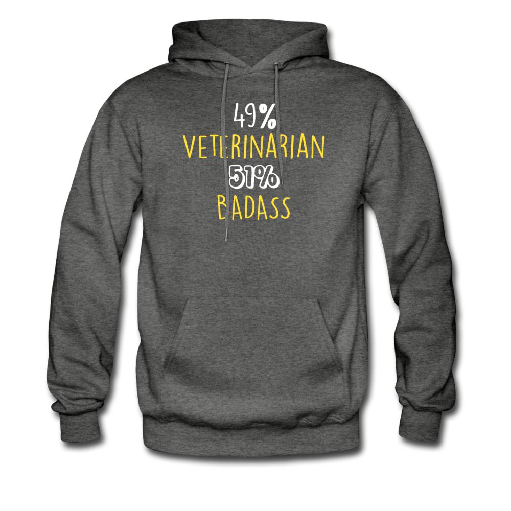 Veterinarian Badass Unisex Hoodie-Men's Hoodie | Hanes P170-I love Veterinary