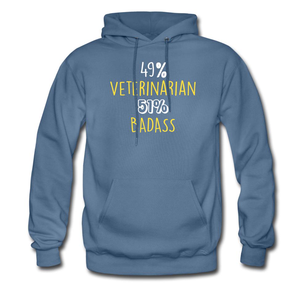 Veterinarian Badass Unisex Hoodie-Men's Hoodie | Hanes P170-I love Veterinary