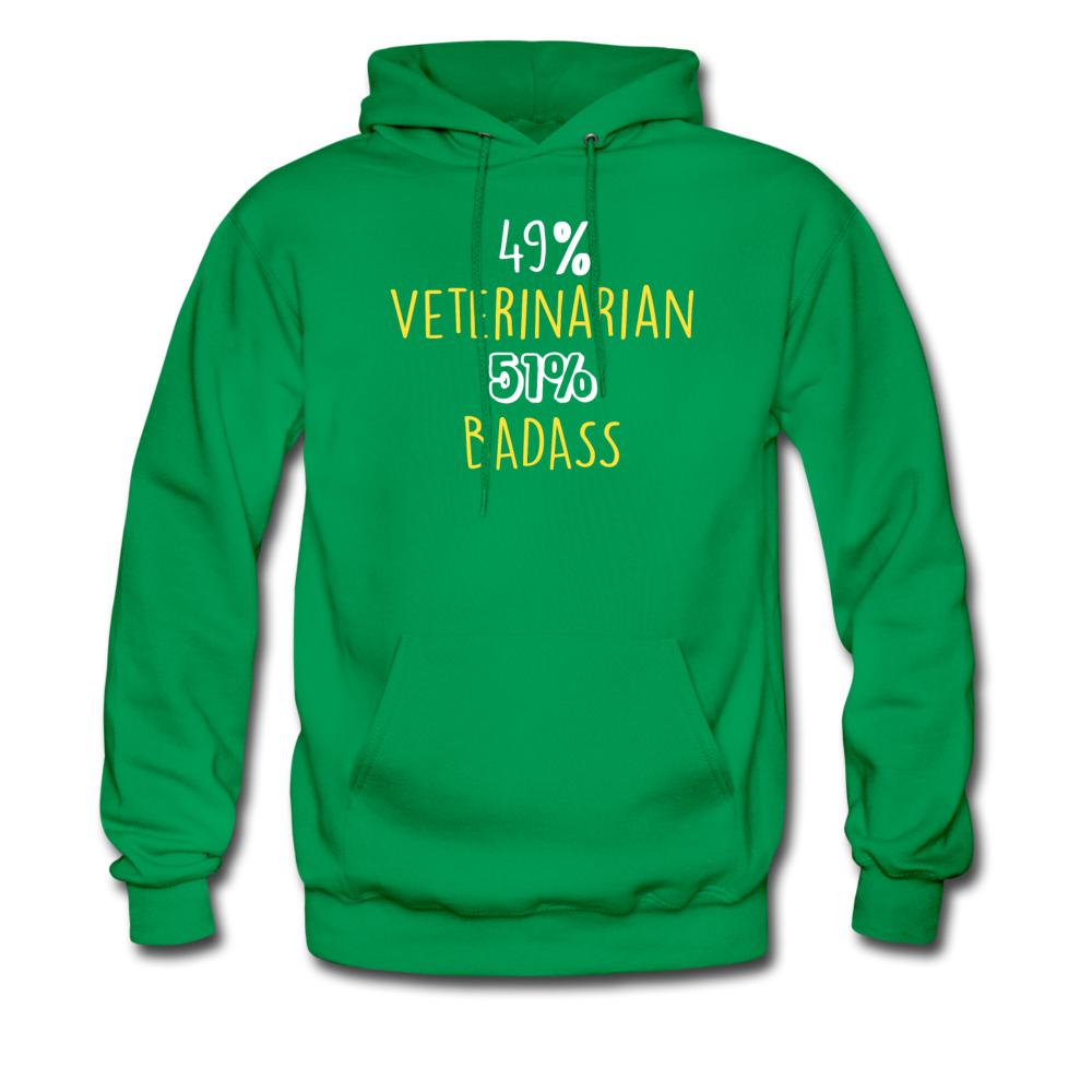 Veterinarian Badass Unisex Hoodie-Men's Hoodie | Hanes P170-I love Veterinary