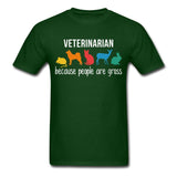 Veterinarian: because people are gross Unisex T-shirt-Unisex Classic T-Shirt | Fruit of the Loom 3930-I love Veterinary