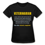 Veterinarian Definition Gildan Ultra Cotton Ladies T-Shirt-Ultra Cotton Ladies T-Shirt | Gildan G200L-I love Veterinary