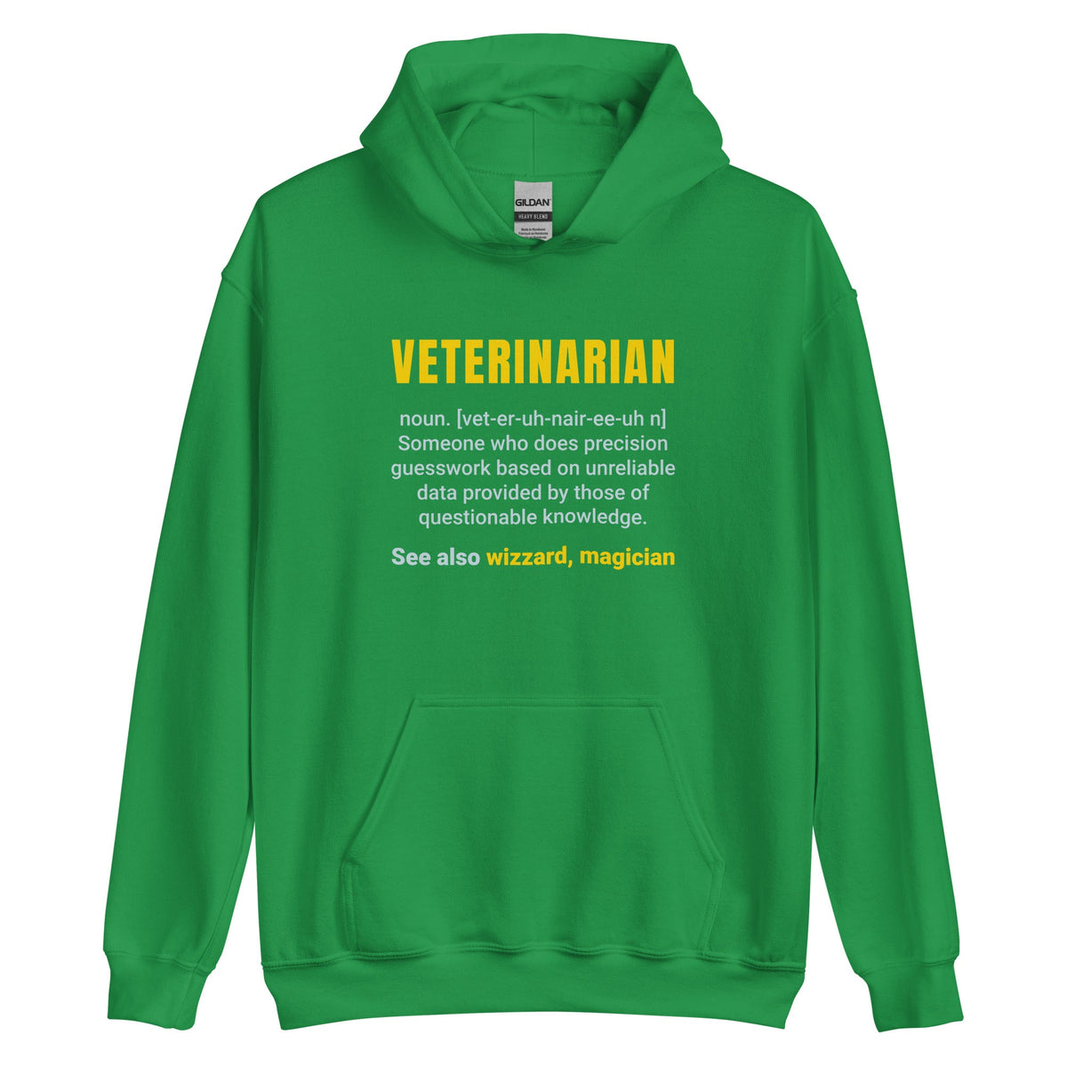 Veterinarian Definition Unisex Hoodie-Unisex Hoodie | Gildan 18500-I love Veterinary