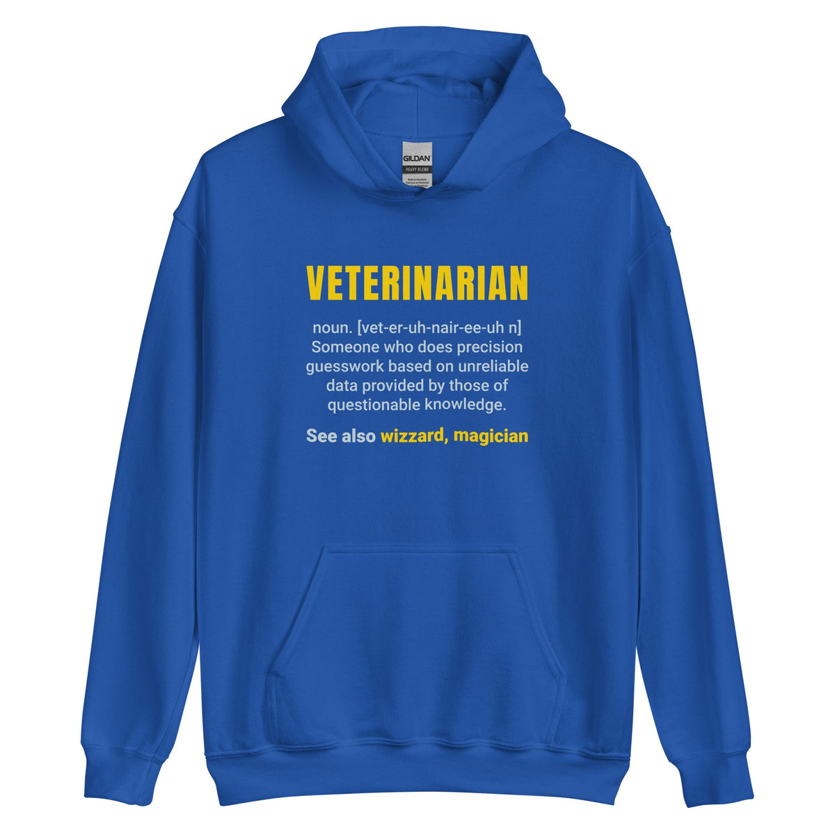 Veterinarian Definition Unisex Hoodie-Unisex Hoodie | Gildan 18500-I love Veterinary