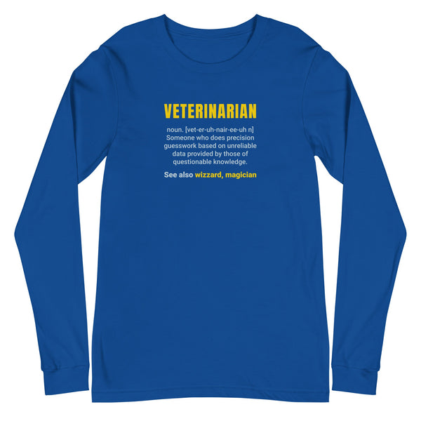 Veterinarian Definition T-Shirt Veterinarian Definition T-Shirt