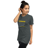 Veterinarian Definition Unisex T-shirt-Unisex T-Shirt | Gildan 64000-I love Veterinary