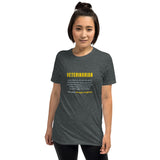 Veterinarian Definition Unisex T-shirt-Unisex T-Shirt | Gildan 64000-I love Veterinary