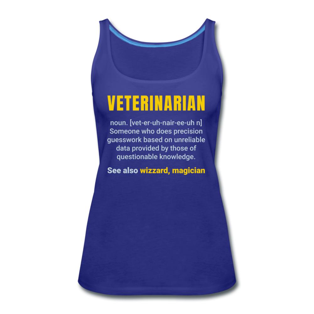 Veterinarian Definition Women's Tank Top-Women’s Premium Tank Top | Spreadshirt 917-I love Veterinary