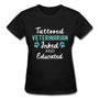Veterinarian- Inked and Educated Gildan Ultra Cotton Ladies T-Shirt-Ultra Cotton Ladies T-Shirt | Gildan G200L-I love Veterinary