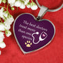 Veterinarian Jewelry Gift Luxury Heart Necklace - The best doctors treat more than one species-Necklace-I love Veterinary