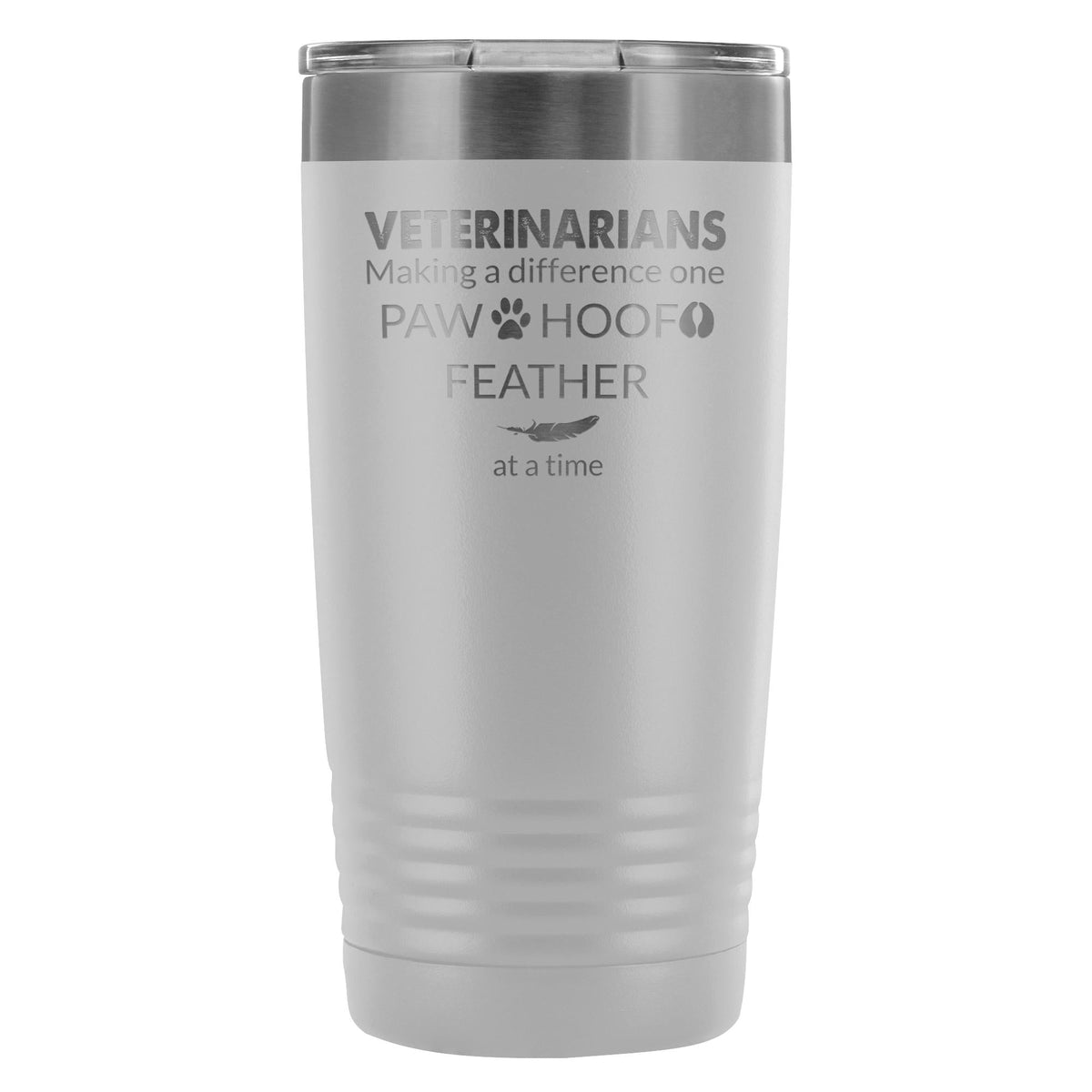 Veterinarian- Making a Difference 20oz Vacuum Tumbler-Tumblers-I love Veterinary