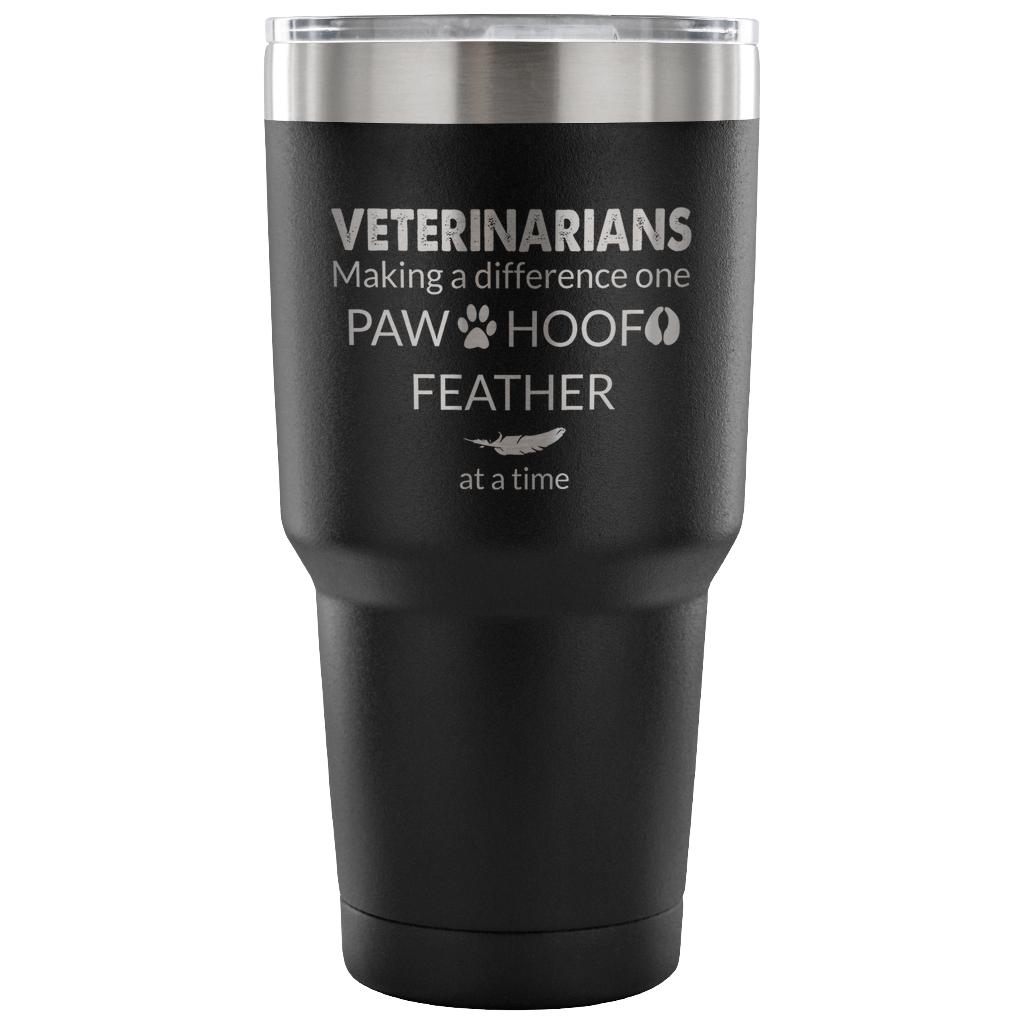 Veterinarian- Making a Difference 30oz Vacuum Tumbler-Tumblers-I love Veterinary