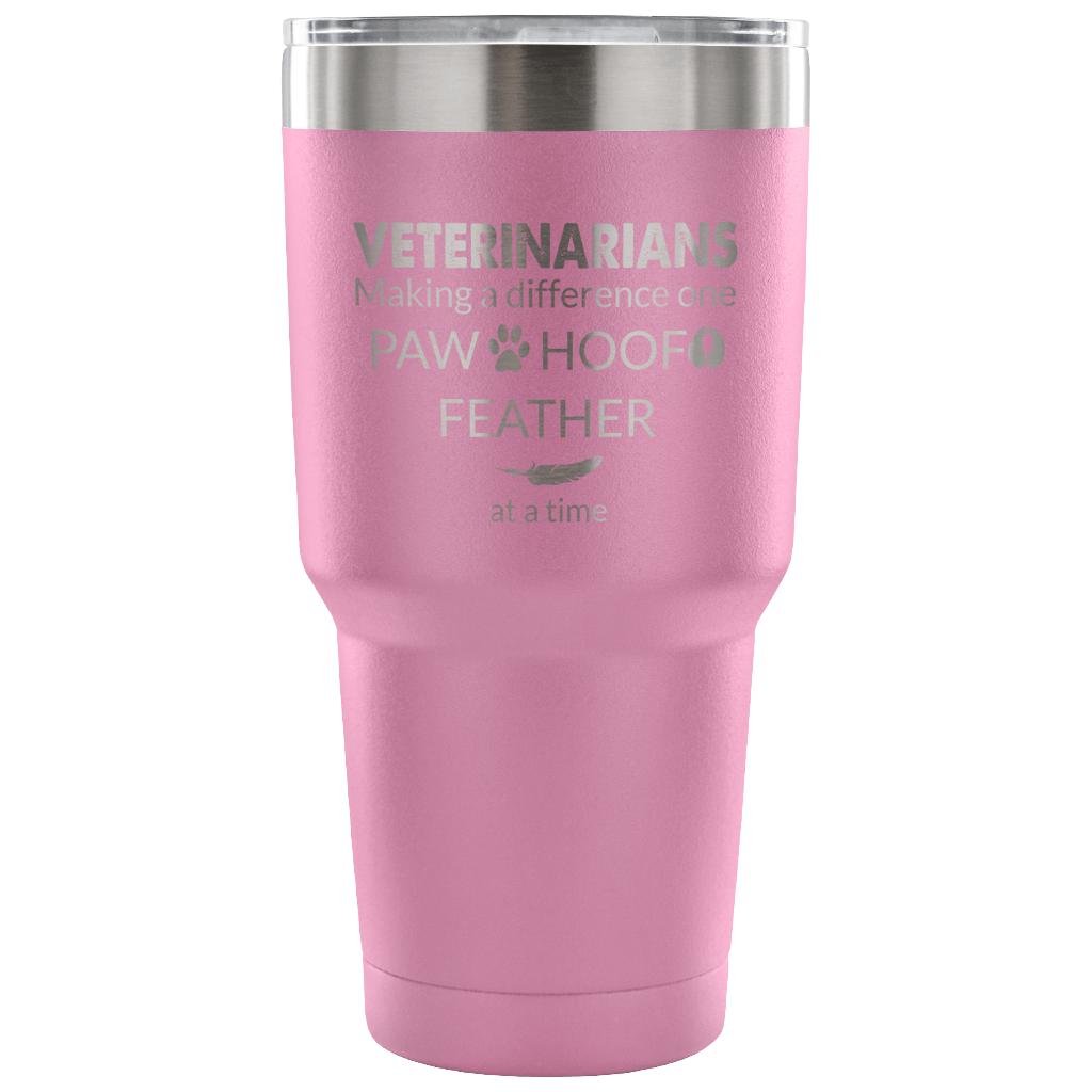 Veterinarian- Making a Difference 30oz Vacuum Tumbler-Tumblers-I love Veterinary