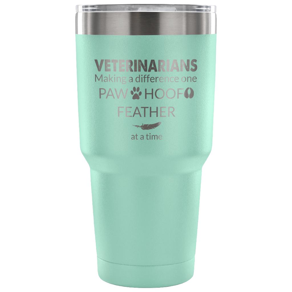 Veterinarian- Making a Difference 30oz Vacuum Tumbler-Tumblers-I love Veterinary