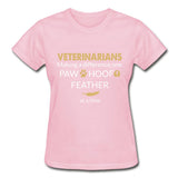 Veterinarian- Making a Difference Gildan Ultra Cotton Ladies T-Shirt-Ultra Cotton Ladies T-Shirt | Gildan G200L-I love Veterinary