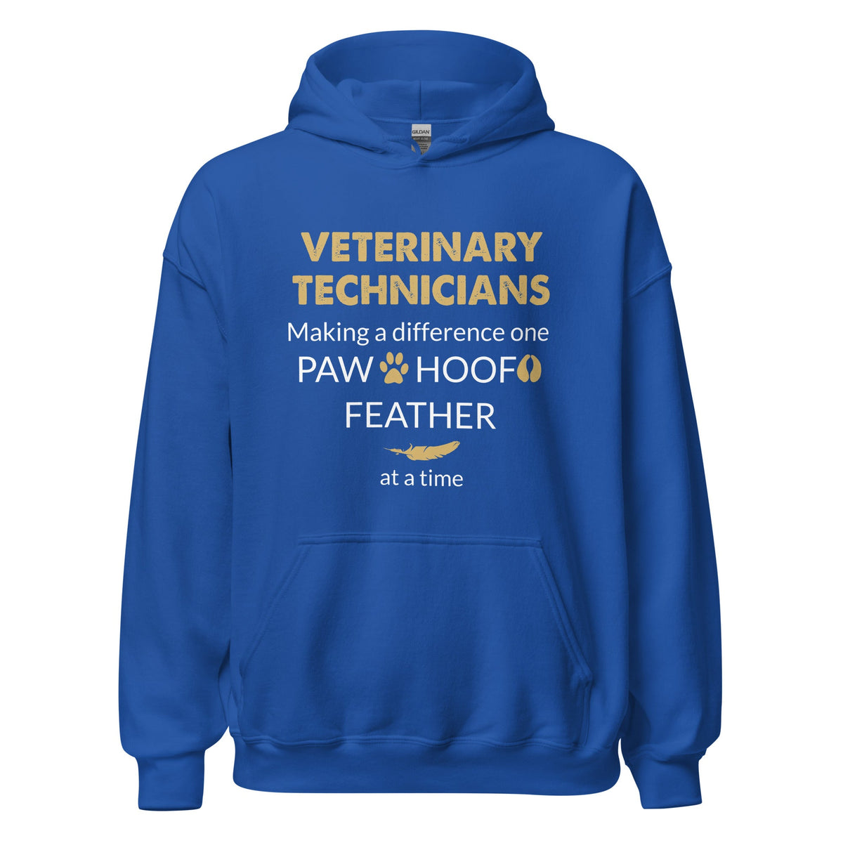 Veterinarian Making a Difference Unisex Hoodie-Unisex Hoodie | Gildan 18500-I love Veterinary