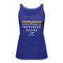 Veterinarian- Making a Difference Women's Tank Top-Women’s Premium Tank Top | Spreadshirt 917-I love Veterinary