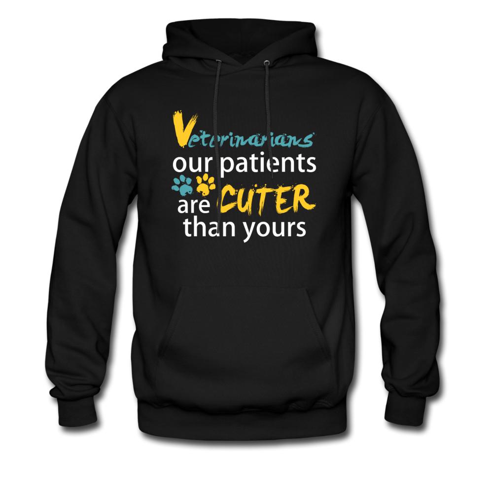 Veterinarian Our patients are cuter than yours Unisex Hoodie-Men's Hoodie | Hanes P170-I love Veterinary