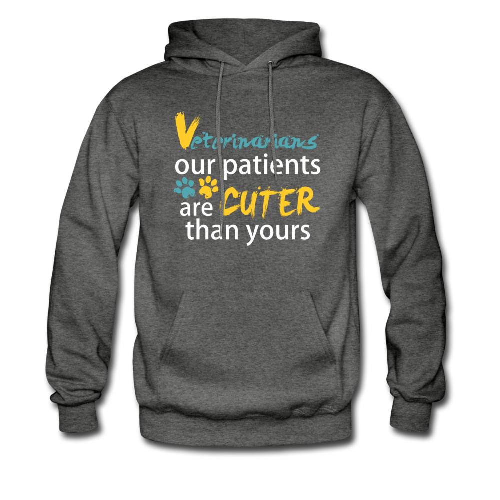 Veterinarian Our patients are cuter than yours Unisex Hoodie-Men's Hoodie | Hanes P170-I love Veterinary