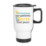 Veterinarians - Our patients are cuter than yours 14oz Travel Mug-Travel Mug | BestSub B4QC2-I love Veterinary