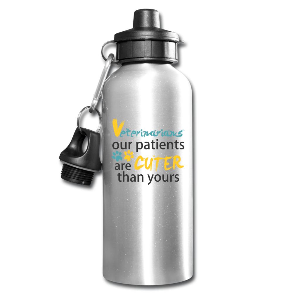 Veterinarians our patients are cuter than yours 20oz Water Bottle-Water Bottle | BestSub BLH1-2-I love Veterinary