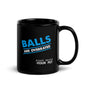 Veterinary - Balls are overrated Black Glossy Mug-Black Glossy Mug-I love Veterinary