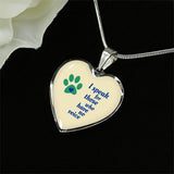 Veterinary Jewelry Gift Luxury Heart Necklace - I speak for those who have no voice-Necklace-I love Veterinary