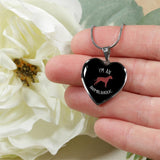 Veterinary Jewelry Gift Luxury Heart Necklace - I'm an animalaholic-Necklace-I love Veterinary