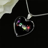 Veterinary Jewelry Gift Luxury Heart Necklace - LOVE Veterinary Medicine-Necklace-I love Veterinary