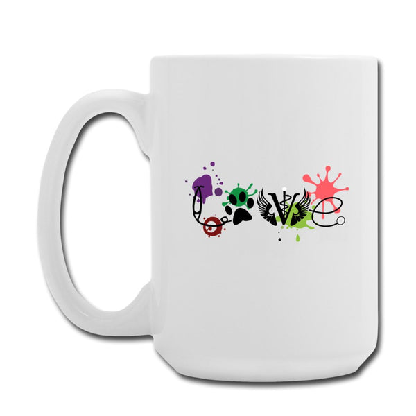Veterinary - LOVE Veterinary Medicine Coffee/Tea Mug 15 oz-Coffee/Tea Mug 15 oz-I love Veterinary