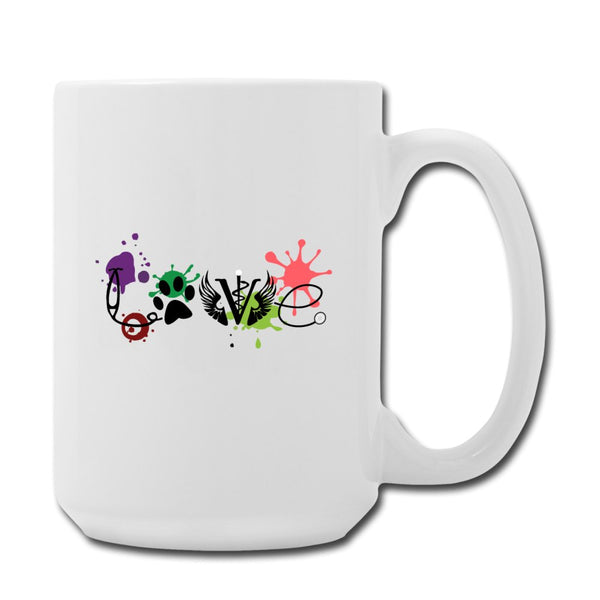 Veterinary - LOVE Veterinary Medicine Coffee/Tea Mug 15 oz-Coffee/Tea Mug 15 oz-I love Veterinary