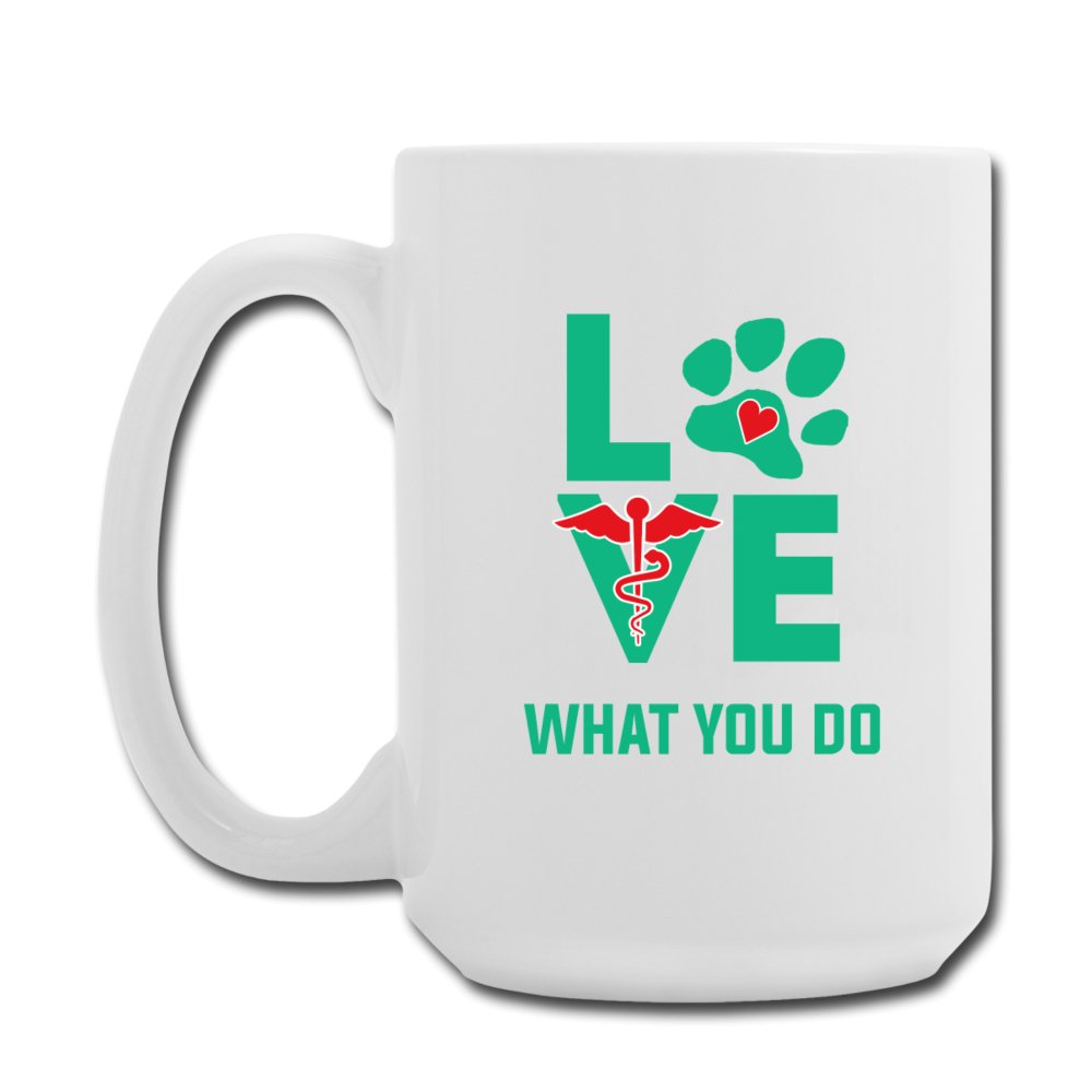 Veterinary - Love what you do Coffee/Tea Mug 15 oz-Coffee/Tea Mug 15 oz-I love Veterinary