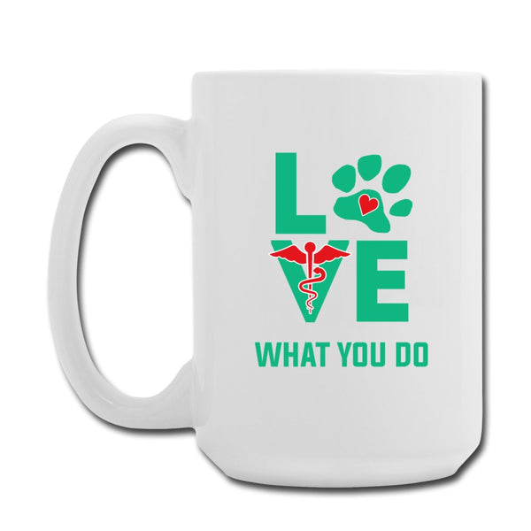 Veterinary - Love what you do Coffee/Tea Mug 15 oz-Coffee/Tea Mug 15 oz-I love Veterinary