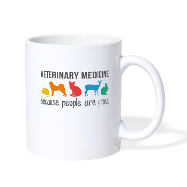 Veterinary Medicine because people are Gross Coffee or Tea Mug-Coffee/Tea Mug | BestSub B101AA-I love Veterinary