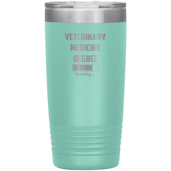 Veterinary medicine degree loading 20 oz-Tumblers-I love Veterinary
