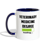 Veterinary medicine degree loading Contrast Coffee Mug-Contrast Coffee Mug | BestSub B11TAA-I love Veterinary