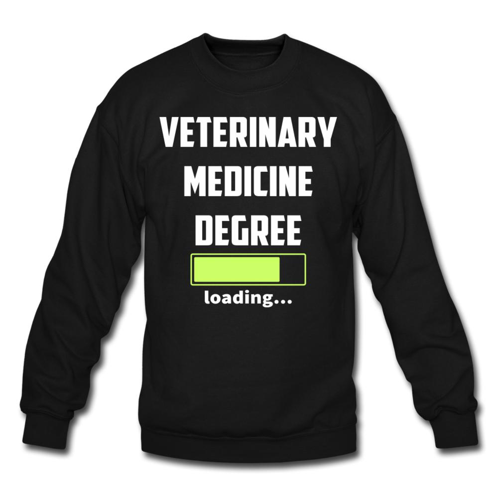 Veterinary medicine degree loading Crewneck Sweatshirt-Unisex Crewneck Sweatshirt | Gildan 18000-I love Veterinary