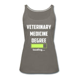 Veterinary medicine degree loading Women's Tank Top-Women’s Premium Tank Top | Spreadshirt 917-I love Veterinary