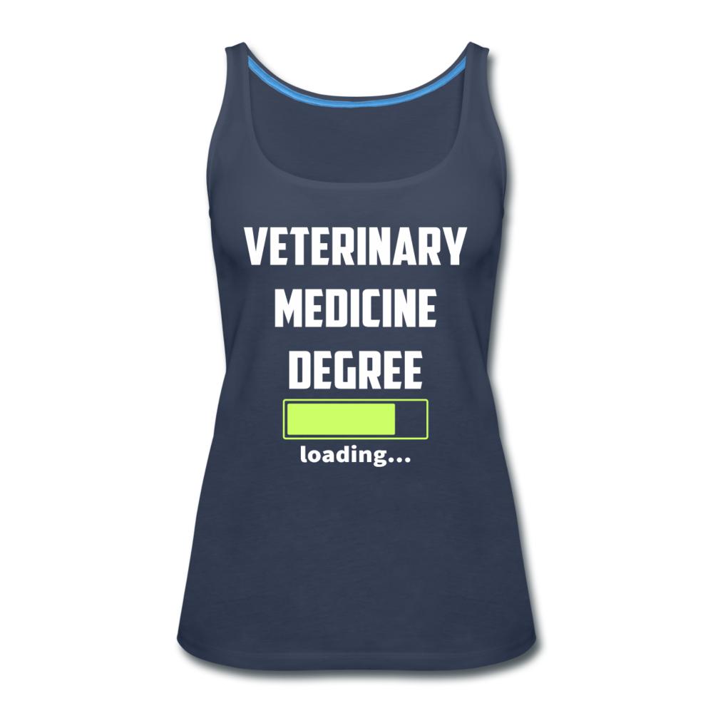 Veterinary medicine degree loading Women's Tank Top-Women’s Premium Tank Top | Spreadshirt 917-I love Veterinary