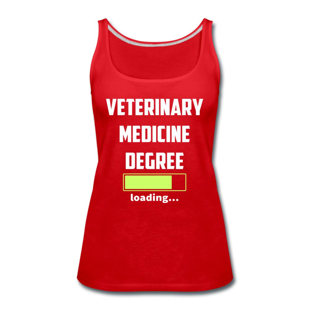 Veterinary medicine degree loading Women's Tank Top-Women’s Premium Tank Top | Spreadshirt 917-I love Veterinary