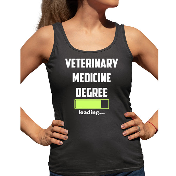 Veterinary medicine degree loading Women's Tank Top-Women’s Premium Tank Top | Spreadshirt 917-I love Veterinary