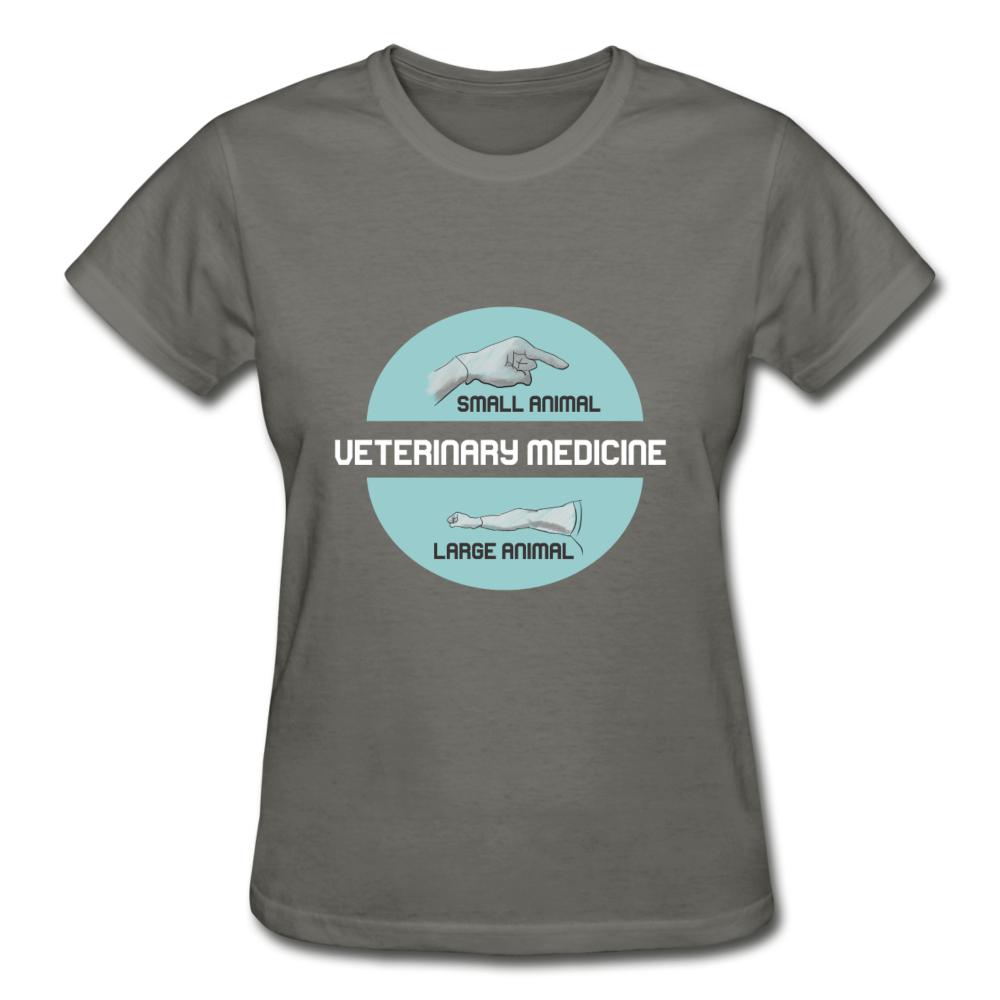 Veterinary Medicine - Small & Big animal Gildan Ultra Cotton Ladies T-Shirt-Ultra Cotton Ladies T-Shirt | Gildan G200L-I love Veterinary