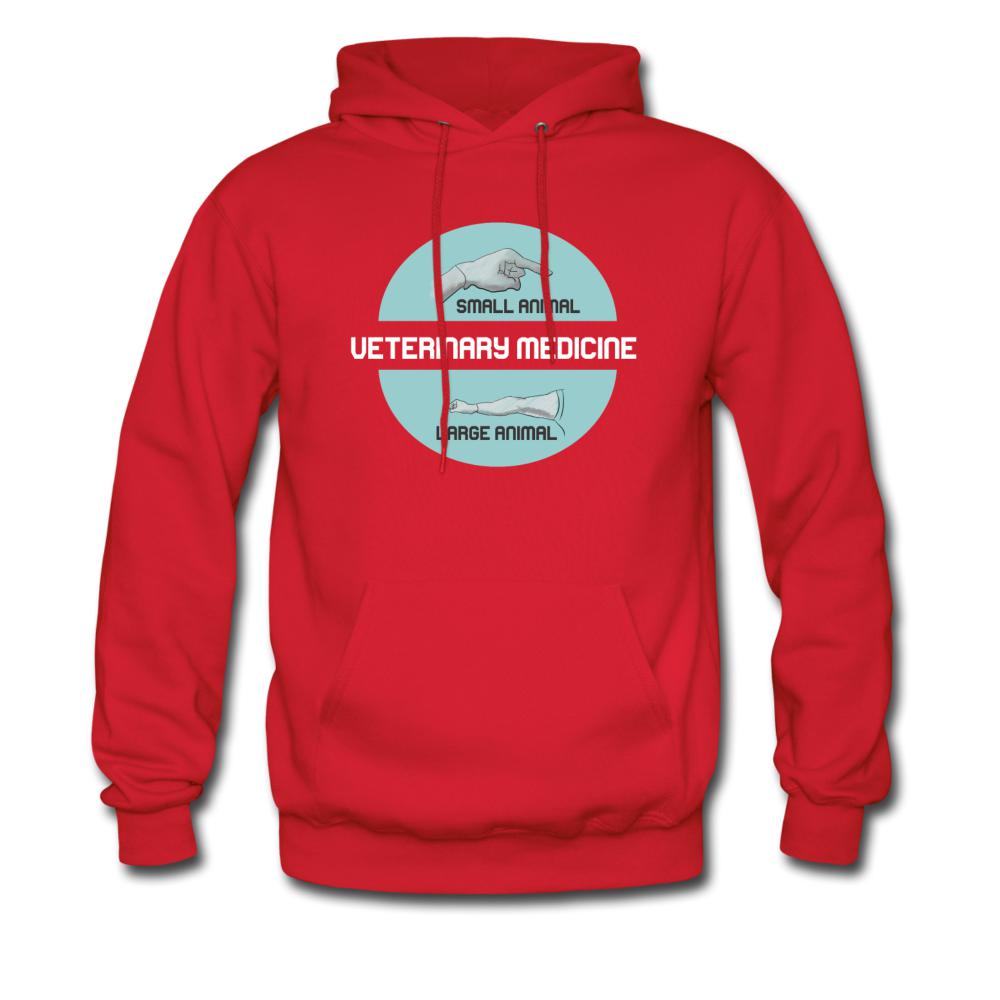 Veterinary Medicine - Small & Big animal Unisex Hoodie-Men's Hoodie | Hanes P170-I love Veterinary