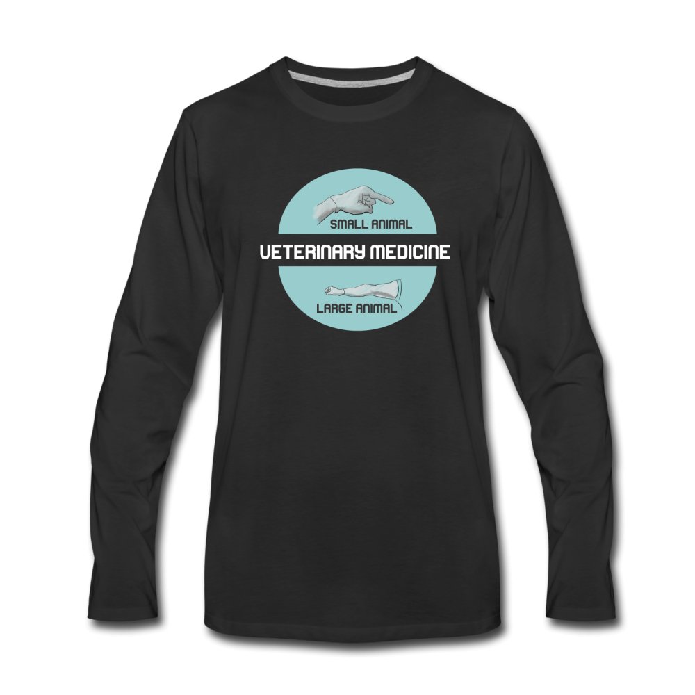 Veterinary Medicine - Small & Big animal Unisex Premium Long Sleeve T-Shirt-Men's Premium Long Sleeve T-Shirt | Spreadshirt 875-I love Veterinary