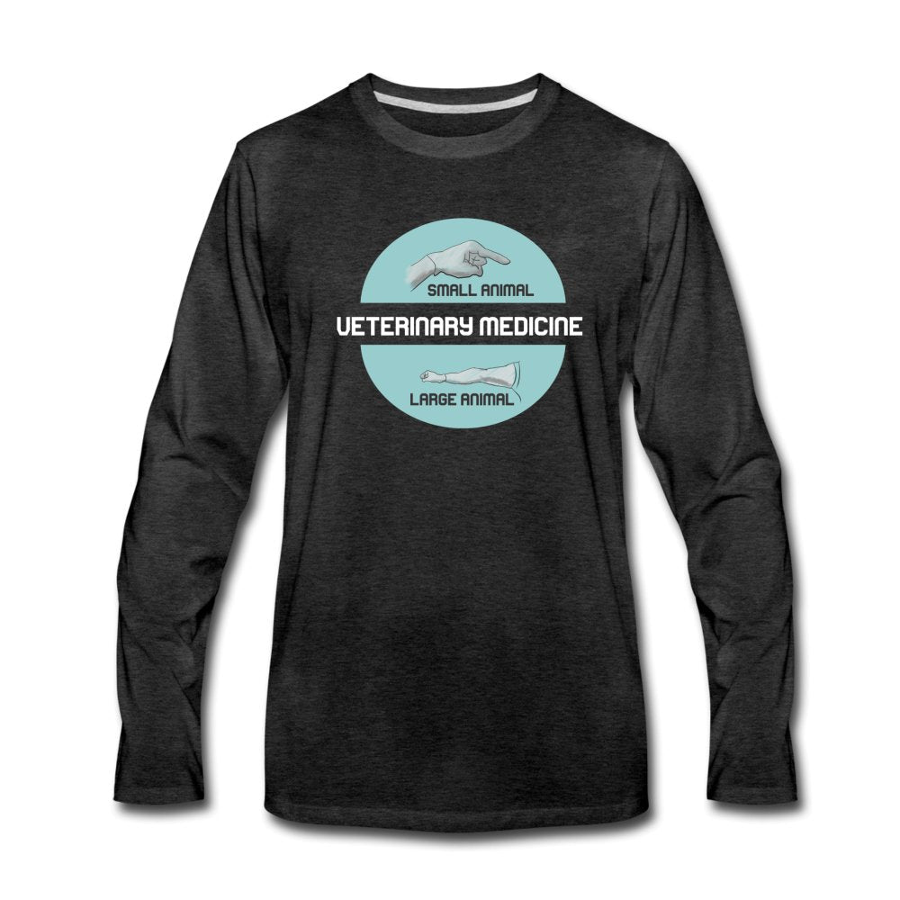 Veterinary Medicine - Small & Big animal Unisex Premium Long Sleeve T-Shirt-Men's Premium Long Sleeve T-Shirt | Spreadshirt 875-I love Veterinary