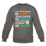 Veterinary Monday Prayer Crewneck Sweatshirt-Unisex Crewneck Sweatshirt | Gildan 18000-I love Veterinary