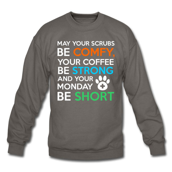 Veterinary Monday Prayer Crewneck Sweatshirt-Unisex Crewneck Sweatshirt | Gildan 18000-I love Veterinary