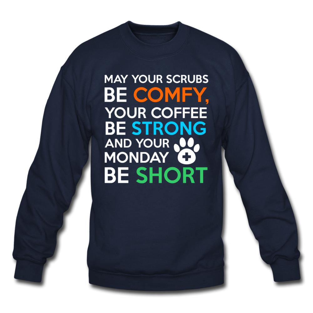 Veterinary Monday Prayer Crewneck Sweatshirt-Unisex Crewneck Sweatshirt | Gildan 18000-I love Veterinary