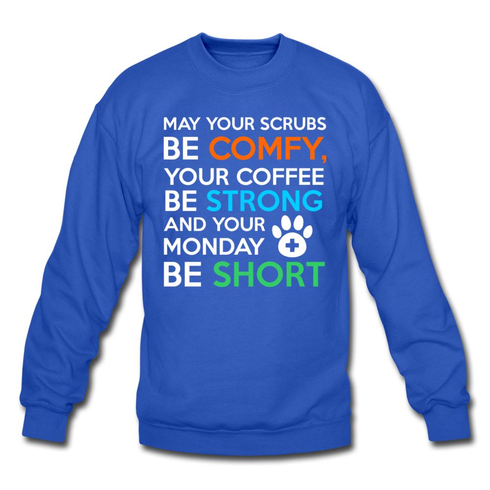 Veterinary Monday Prayer Crewneck Sweatshirt-Unisex Crewneck Sweatshirt | Gildan 18000-I love Veterinary
