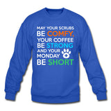 Veterinary Monday Prayer Crewneck Sweatshirt-Unisex Crewneck Sweatshirt | Gildan 18000-I love Veterinary