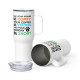 Veterinary Monday Prayer Travel mug with a handle-Travel Mug with a Handle-I love Veterinary